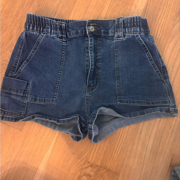 Denim Skirt and Shorts Set. 3 pairs - Picture 6 of 7